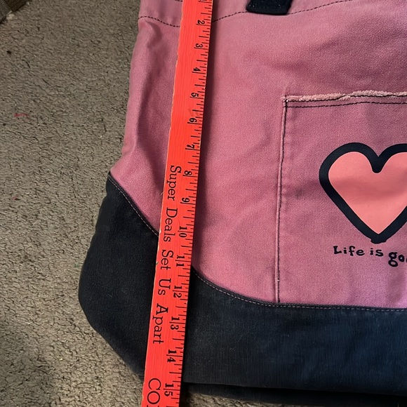Canvas Life is Good bag - Picture 6 of 8